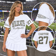 Custom M81 Camouflage Varsity Team Personalized School Spirit PNG Design Bundle