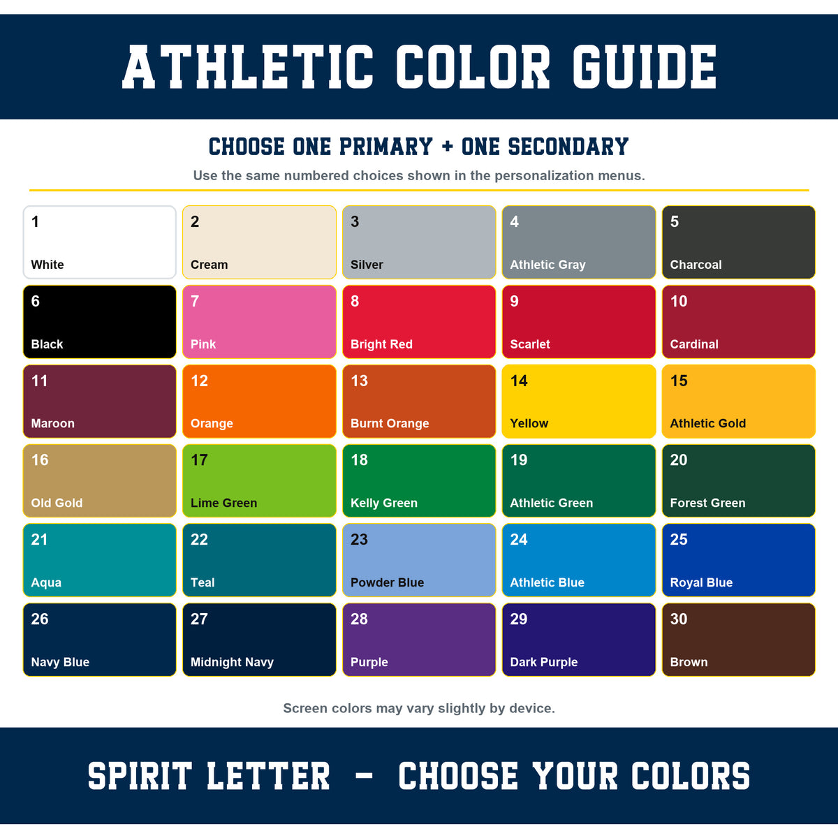 Custom Polka Dot Varsity Team Long Sleeve School Spirit PNG Designs