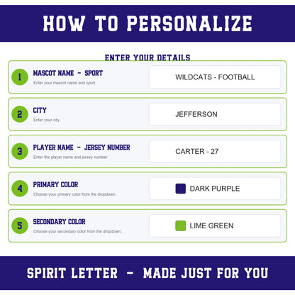 Custom Stars Varsity Team Complete School Spirit PNG Design Bundle