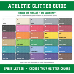 Custom Glitter Varsity Team Complete School Spirit PNG Design Bundle