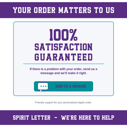 Custom Glitter Varsity Team Long Sleeve School Spirit PNG Designs