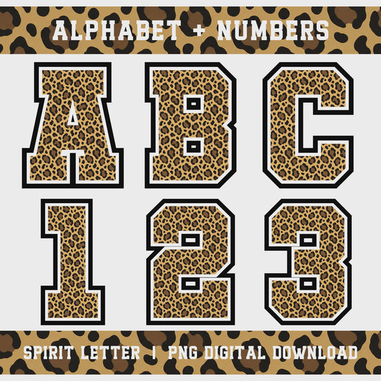 06 - Custom Leopard Alphabet slideshow