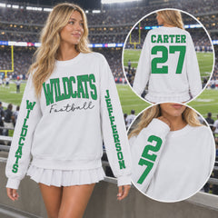 Custom Glitter Varsity Team Complete School Spirit PNG Design Bundle slideshow